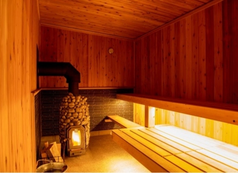 サルガバンバでヨモギ水ロウリュウのサウナ体験