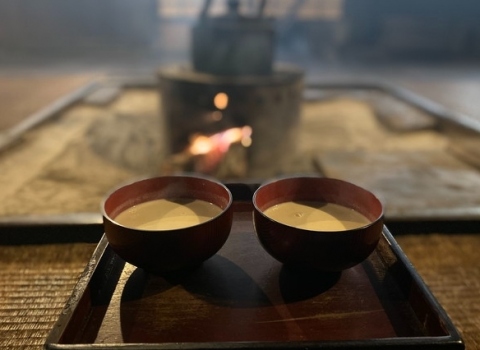 遠山家　すったて汁づくり体験