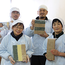 Handmade horse chestnut Mochi